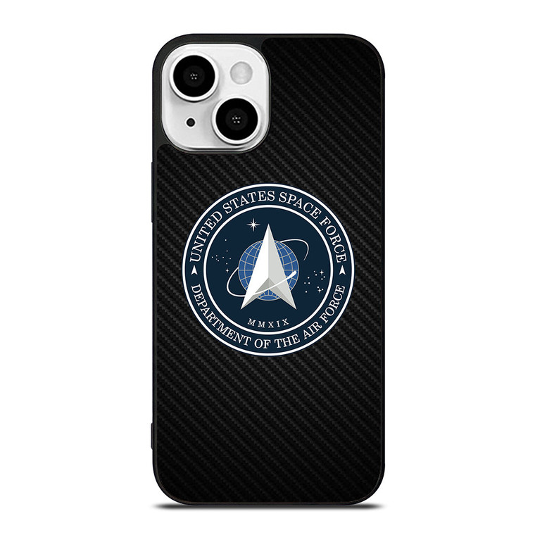 UNITED STATES SPACE CORPS USSC CARBON LOGO iPhone 13 Case Cover