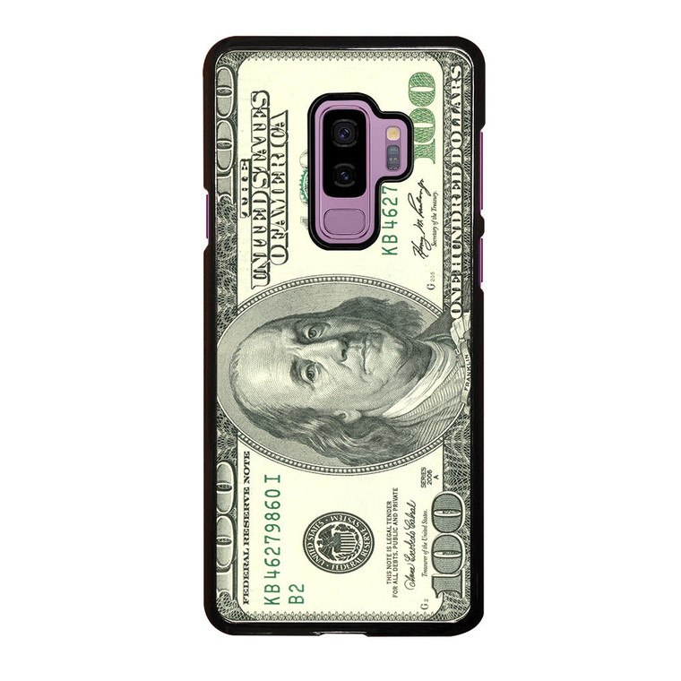 $100 DOLLAR BILL MONEY Samsung Galaxy S9 Plus Case Cover