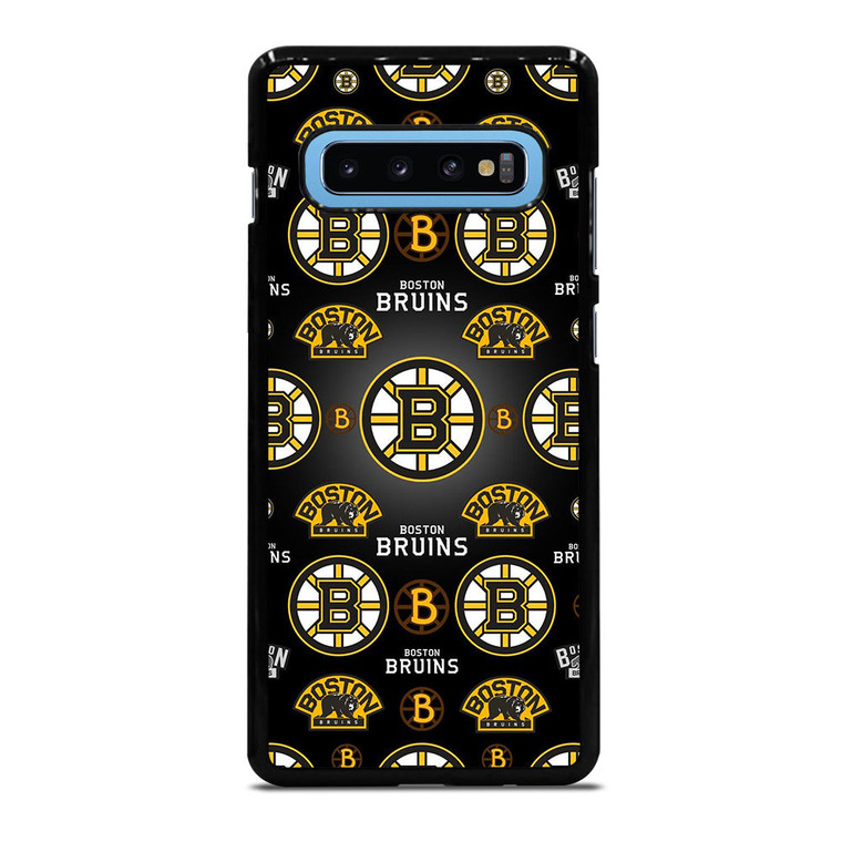 BOSTON BRUINS LOGO COLLAGE Samsung Galaxy S10 Plus Case Cover