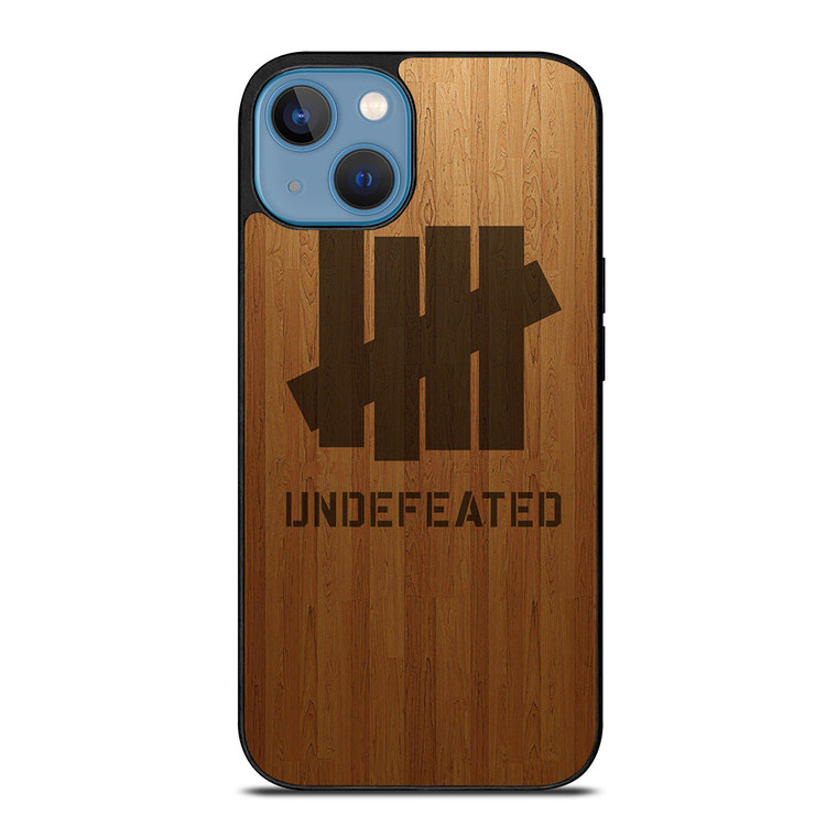 UNDEFEATED WOODEN iPhone 13 Case Cover