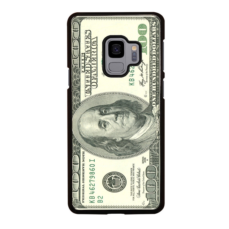 $100 DOLLAR BILL MONEY Samsung Galaxy S9 Case Cover