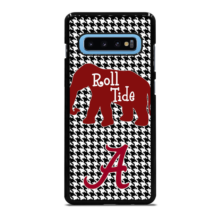 ALABAMA CRIMSON TIDE HOUNDSTOOTH Samsung Galaxy S10 Plus Case Cover