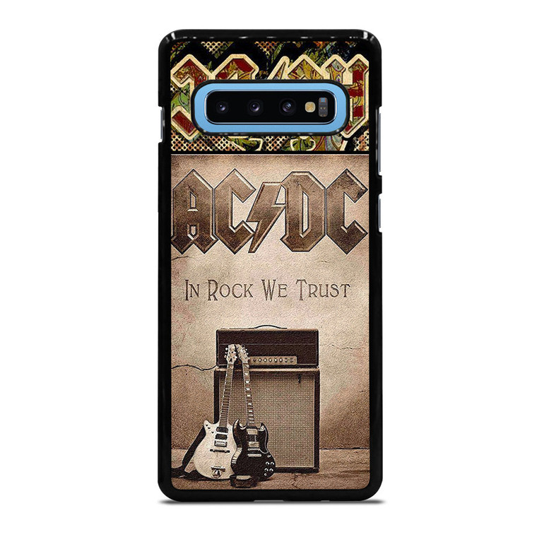 ACDC ROCK WE TRUST Samsung Galaxy S10 Plus Case Cover