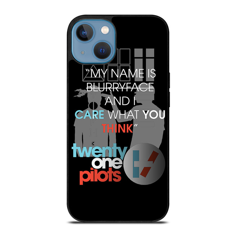 TWENTY ONE PILOTS SHOOT LYRICS iPhone 13 Case Cover