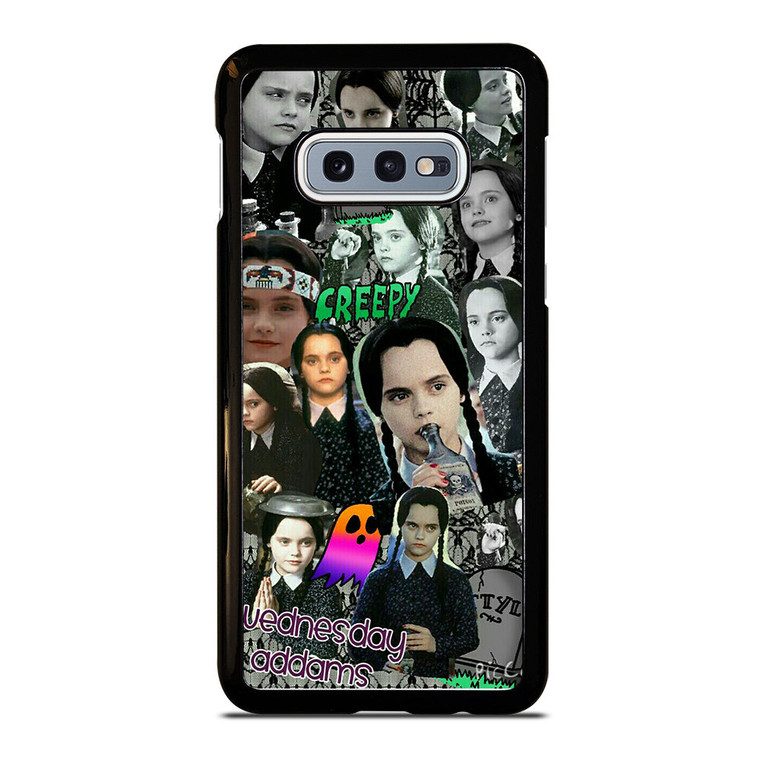 WEDNESDAY ADDAMS COLLAGE Samsung Galaxy S10e Case Cover