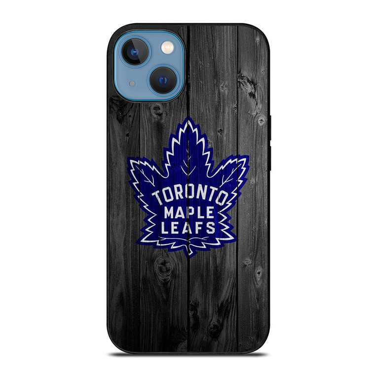 TORONTO MAPLE LEAFS WOODEN iPhone 13 Case Cover
