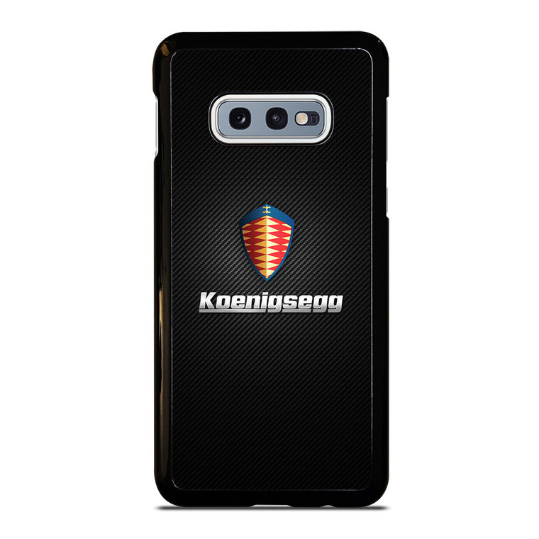 KOENIGSEGG CARBON LOGO Samsung Galaxy S10e Case Cover