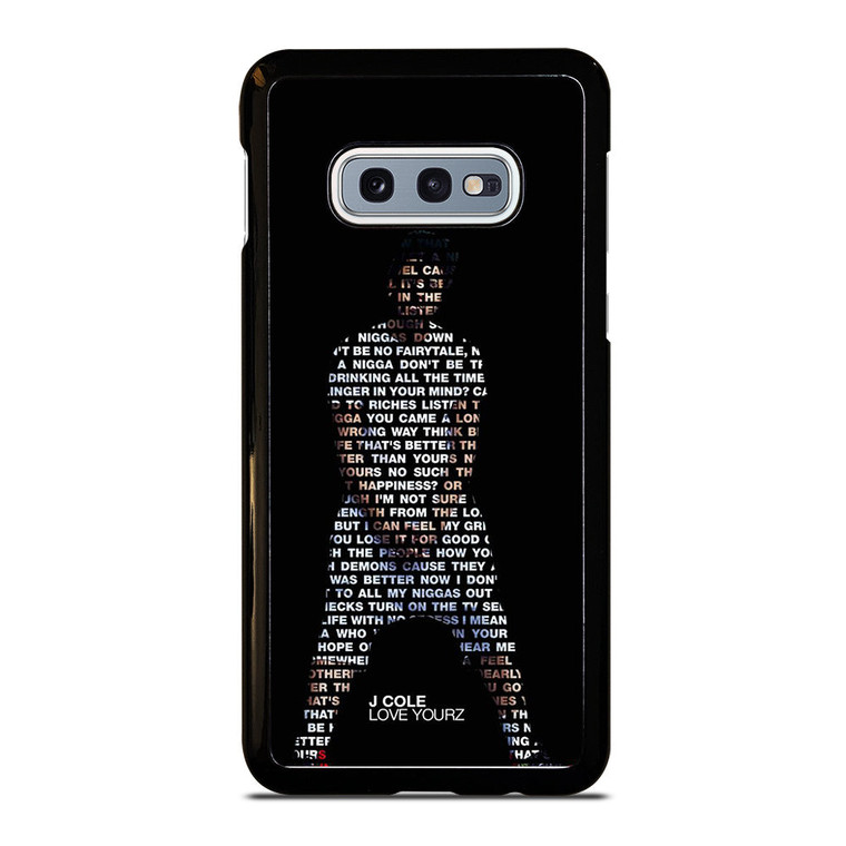J COLE LOVE YOURZ LYRICS Samsung Galaxy S10e Case Cover
