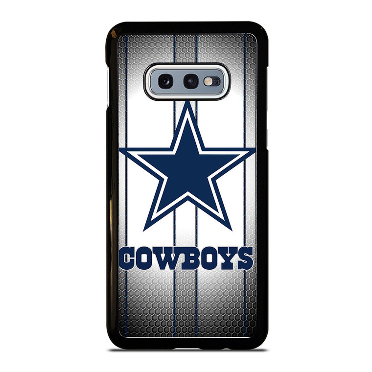 DALLAS COWBOYS SILVER METAL Samsung Galaxy S10e Case Cover