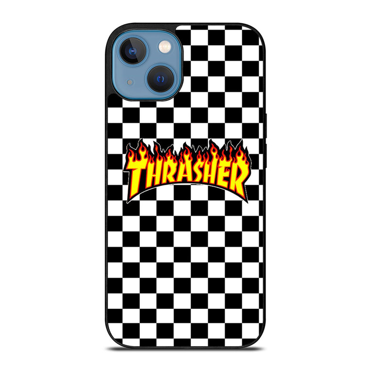 THRASER BLACK WHITE iPhone 13 Case Cover