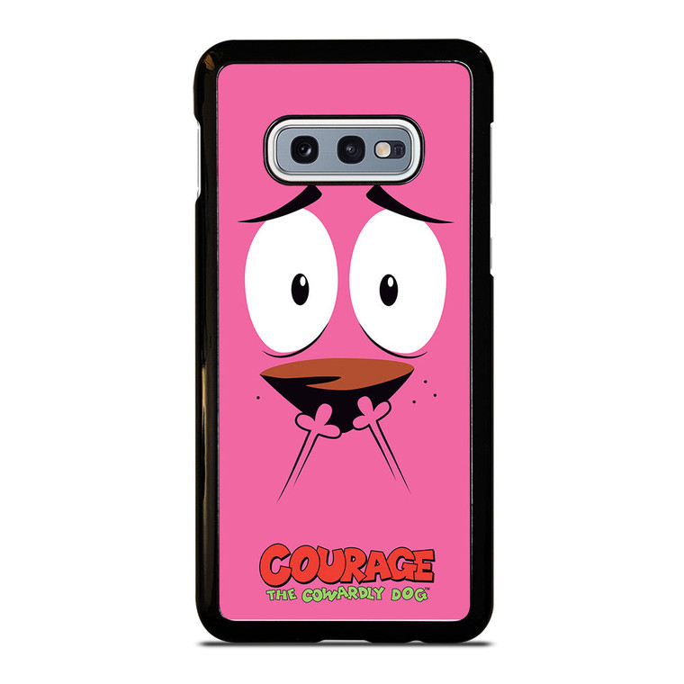 COURAGE THE COWARDLY DOG FACE Samsung Galaxy S10e Case Cover