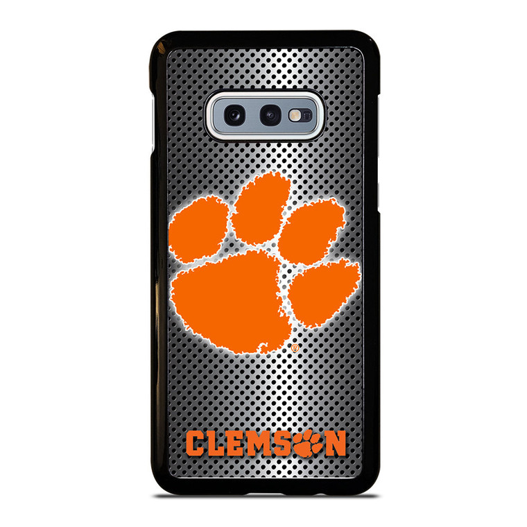 CLEMSON TIGERS METAL Samsung Galaxy S10e Case Cover