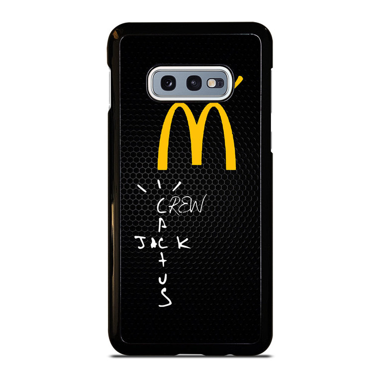 CACTUS JACK TRAVIS SCOTT MCDONALD'S METAL LOGO Samsung Galaxy S10e Case Cover