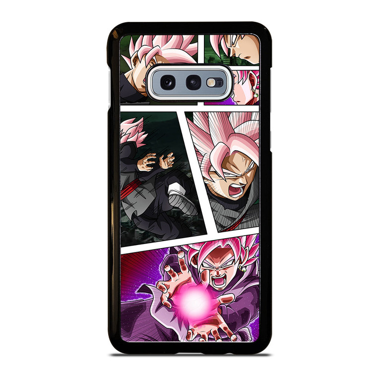BLACK GOKU SS ROSE COLLAGE Samsung Galaxy S10e Case Cover