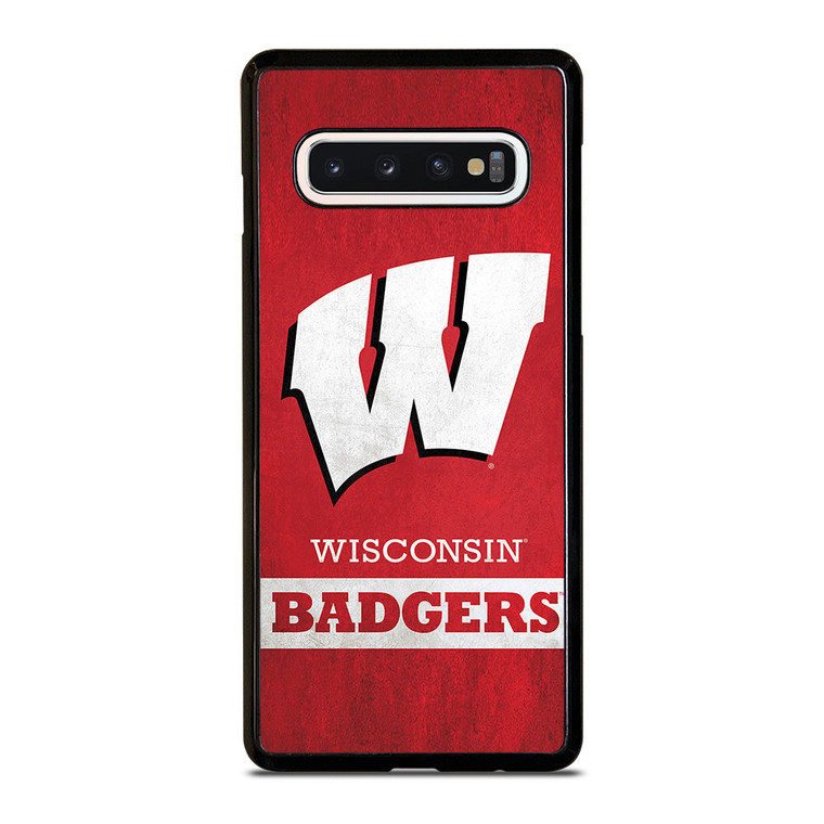WISCONSIN BADGERS 3 Samsung Galaxy S10 Case Cover