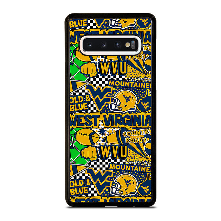 WEST VIRGINIA MOUNTAINEERS COLLAGE Samsung Galaxy S10 Case Cover