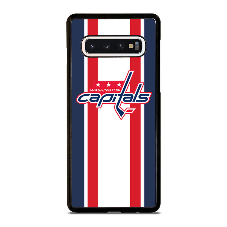 WASHINGTON CAPITALS STRIPE Samsung Galaxy S10 Case Cover