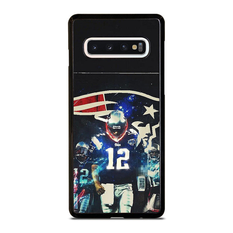 TOM BRADY 12 PATRIOTS Samsung Galaxy S10 Case Cover TOM BRADY 12 PATRIOTS Samsung Galaxy S10 Case Cover