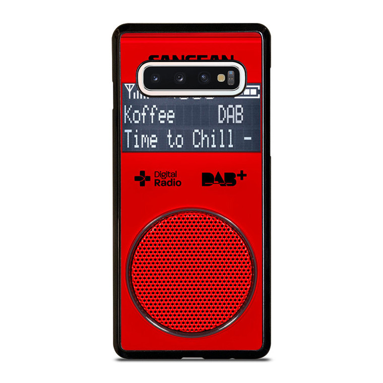 SANGEAN RED RADIO Samsung Galaxy S10 Case Cover