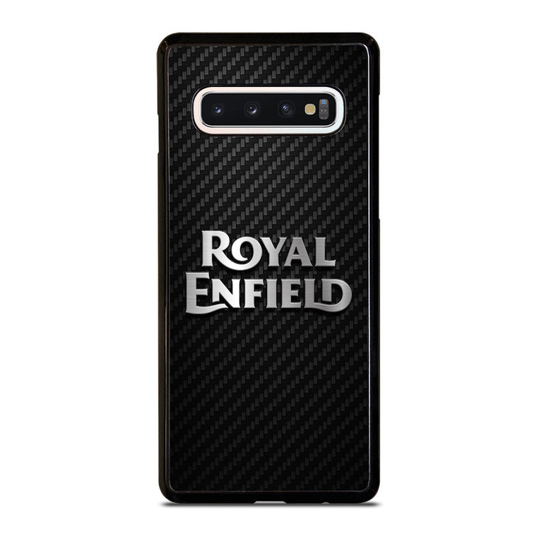 ROYAL ENFIELD CARBON LOGO Samsung Galaxy S10 Case Cover