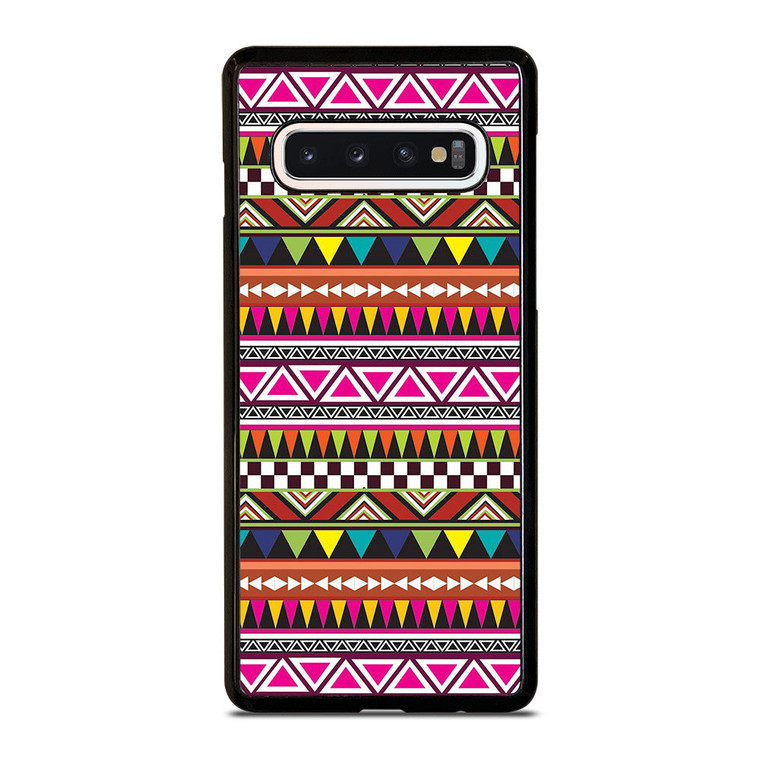 PIECE TRIBAL PATTERN 3 Samsung Galaxy S10 Case Cover