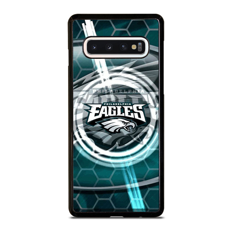 PHILADELPHIA EAGLES HEXAGON Samsung Galaxy S10 Case Cover