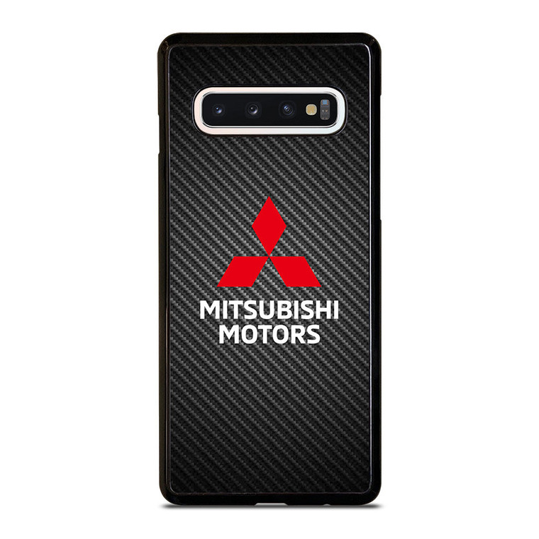 MITSUBISHI MOTORS CARBON LOGO Samsung Galaxy S10 Case Cover