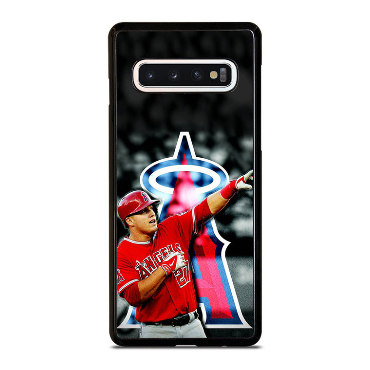 MIKE TROUT LOS ANGELES ANGELS Samsung Galaxy S10 Case Cover