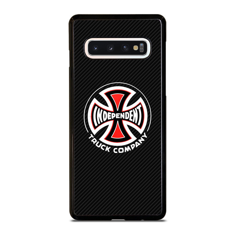 INDEPENDENT TRUCK COMPANY LOGO CARBON Samsung Galaxy S10 Case Cover