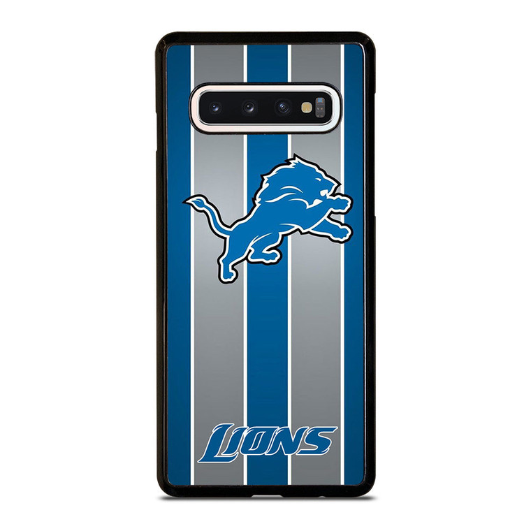 DETROIT LIONS STRIPE Samsung Galaxy S10 Case Cover