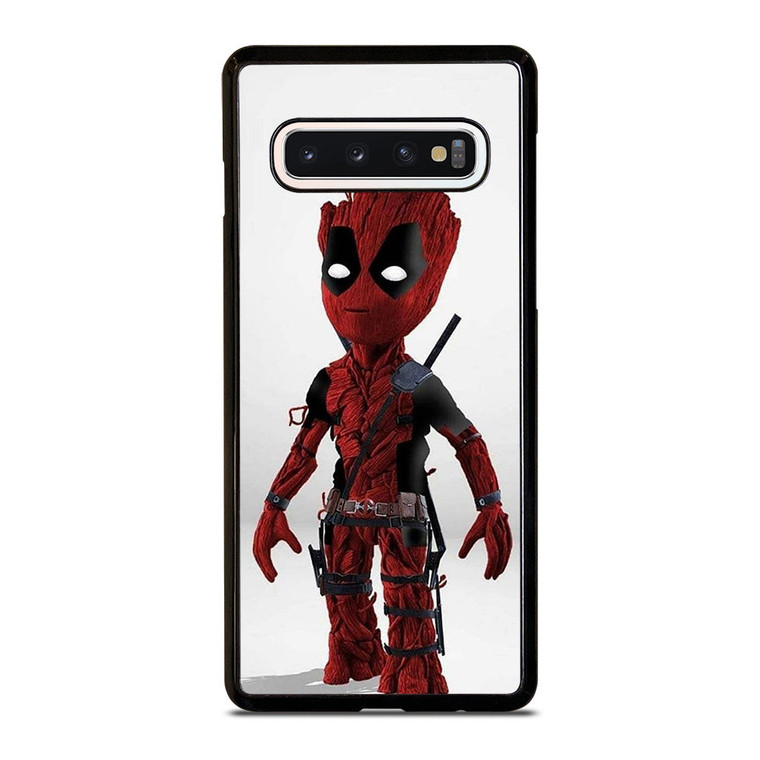 DEADPOOL BABY GROOT Samsung Galaxy S10 Case Cover