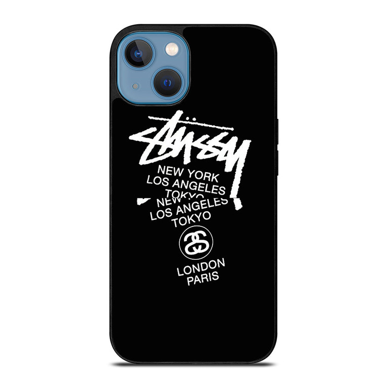 STUSSY METROPOLITAN iPhone 13 Case Cover