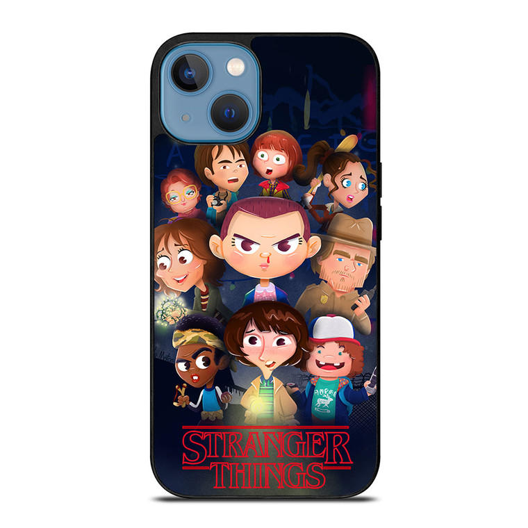 STRANGER THINGS CHARACTERS 4 iPhone 13 Case Cover