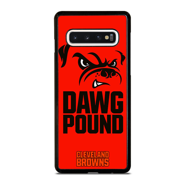 CLEVELAND BROWNS DAWG Samsung Galaxy S10 Case Cover