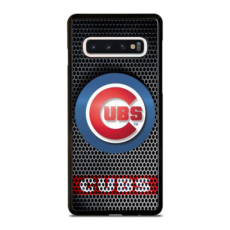 CHICAGO CUBS METAL LOGO Samsung Galaxy S10 Case Cover