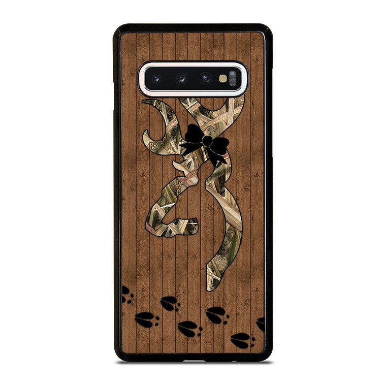 BROWNING DEER FOOTPRINT Samsung Galaxy S10 Case Cover