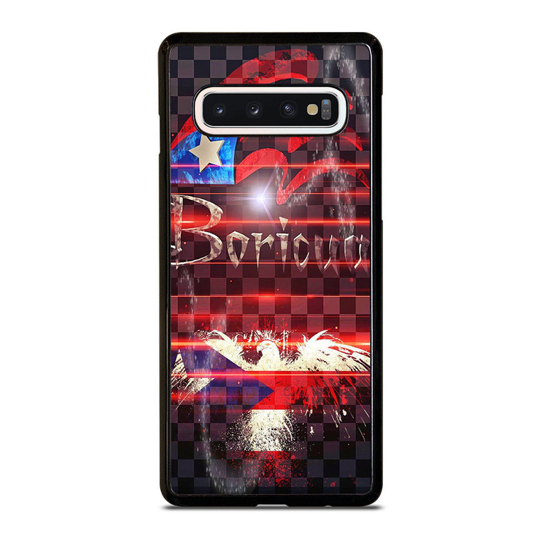 BORICUA PUERTO RICO FLAG Samsung Galaxy S10 Case Cover