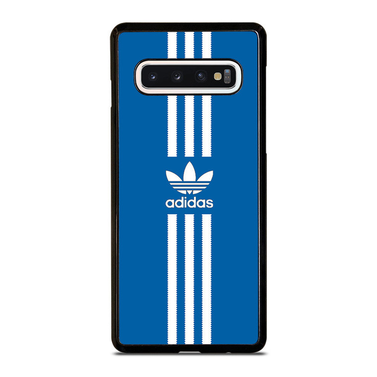 ADIDAS STRIPE BLUE Samsung Galaxy S10 Case Cover