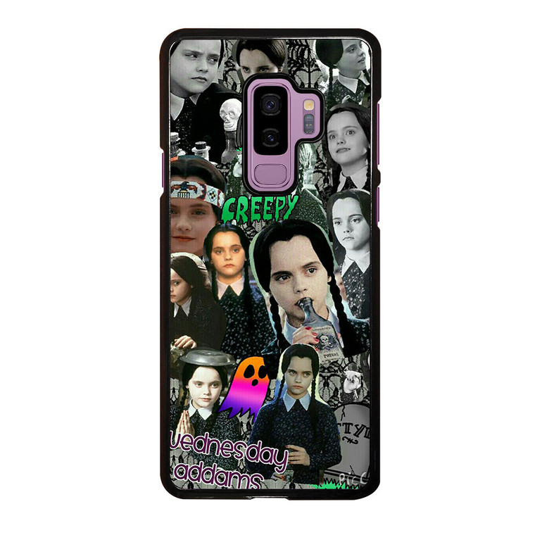 WEDNESDAY ADDAMS COLLAGE Samsung Galaxy S9 Plus Case Cover