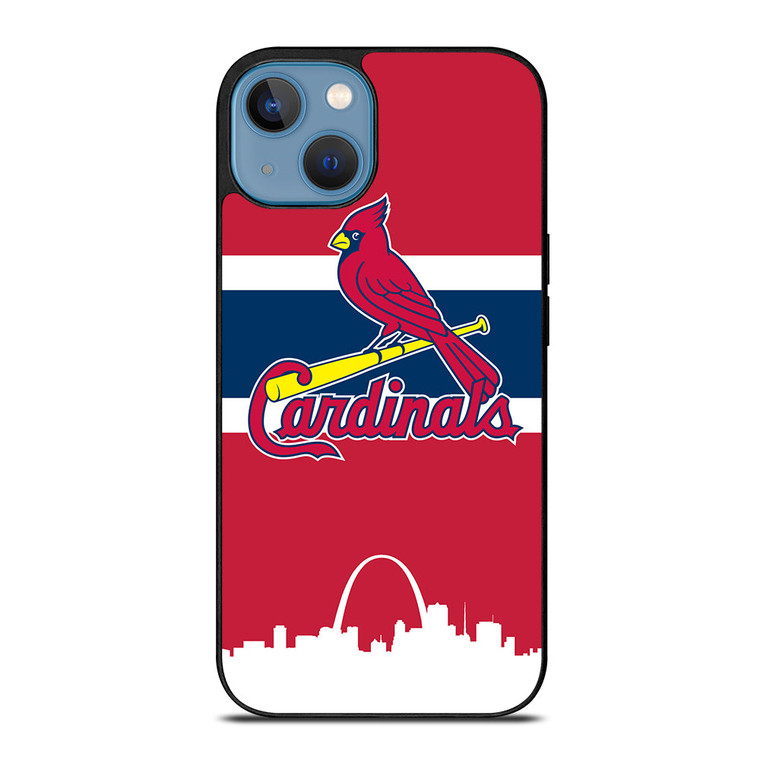 ST LOUIS CARDINALS STRIPE iPhone 13 Case Cover