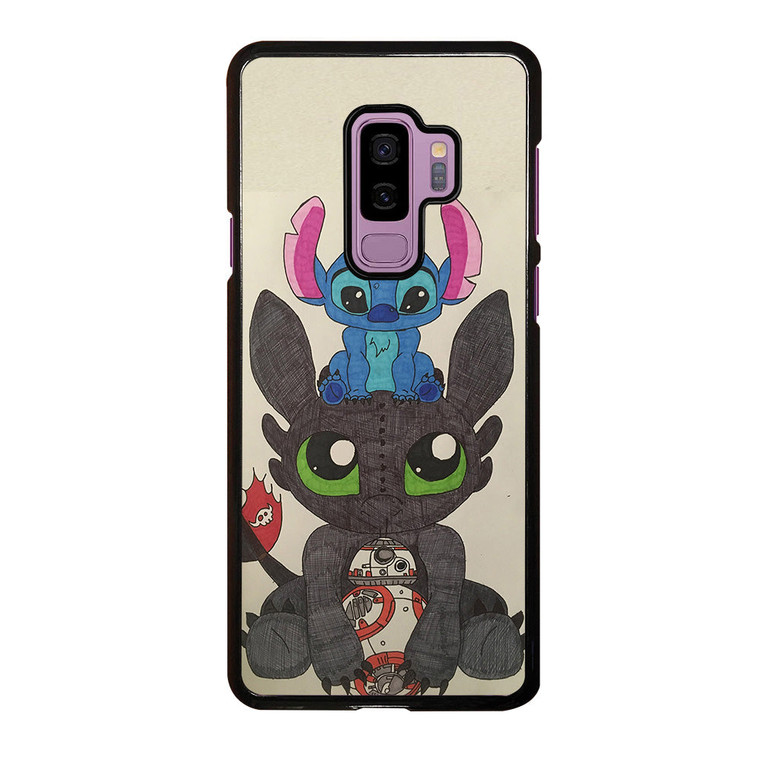 TOOTHLESS AND STITCH Samsung Galaxy S9 Plus Case Cover