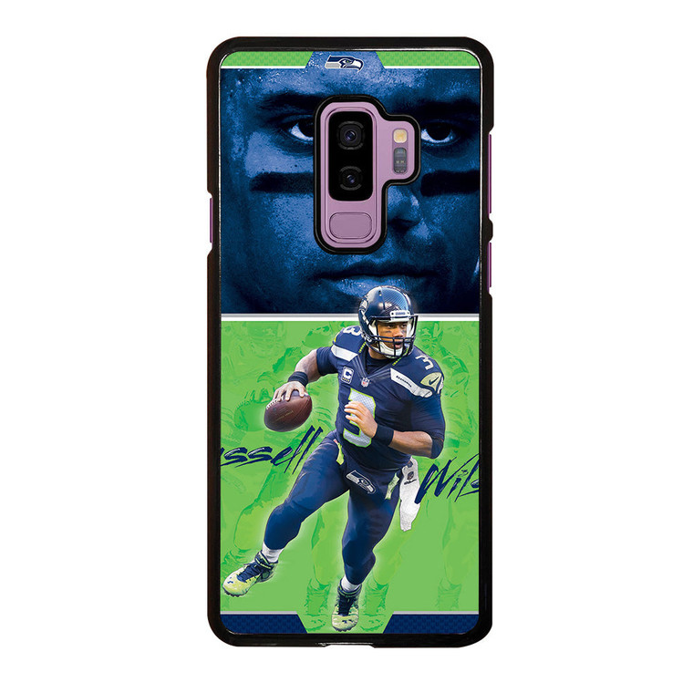 RUSSELL WILSON SEAHAWKS FOOTBALL Samsung Galaxy S9 Plus Case Cover