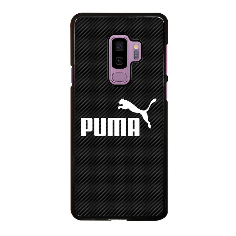PUMA CARBON LOGO Samsung Galaxy S9 Plus Case Cover