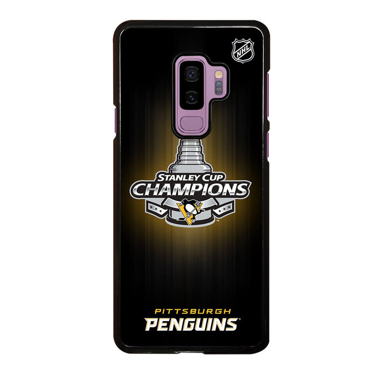 PITTSBURGH PENGUINS STANLEY CHAMPIONS Samsung Galaxy S9 Plus Case Cover