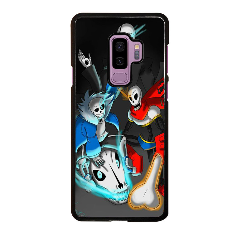 PAPYRUS AND SANS UNDERTALE CARTOON Samsung Galaxy S9 Plus Case Cover