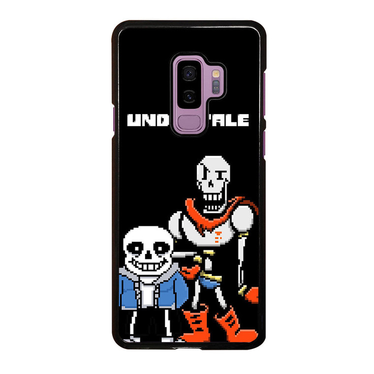 PAPYRUS AND SANS UNDERTALE 8BIT Samsung Galaxy S9 Plus Case Cover
