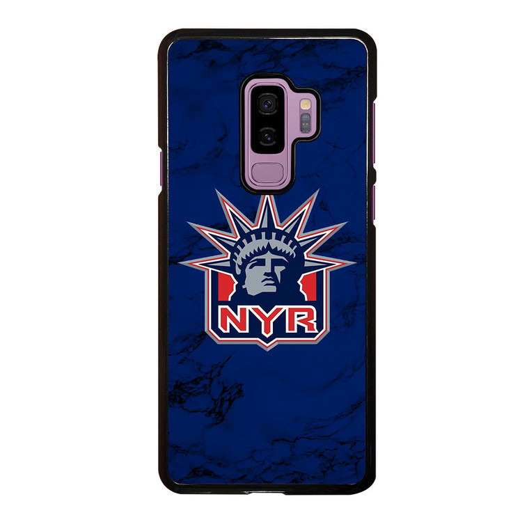 NEW YORK RANGERS MARBLE Samsung Galaxy S9 Plus Case Cover