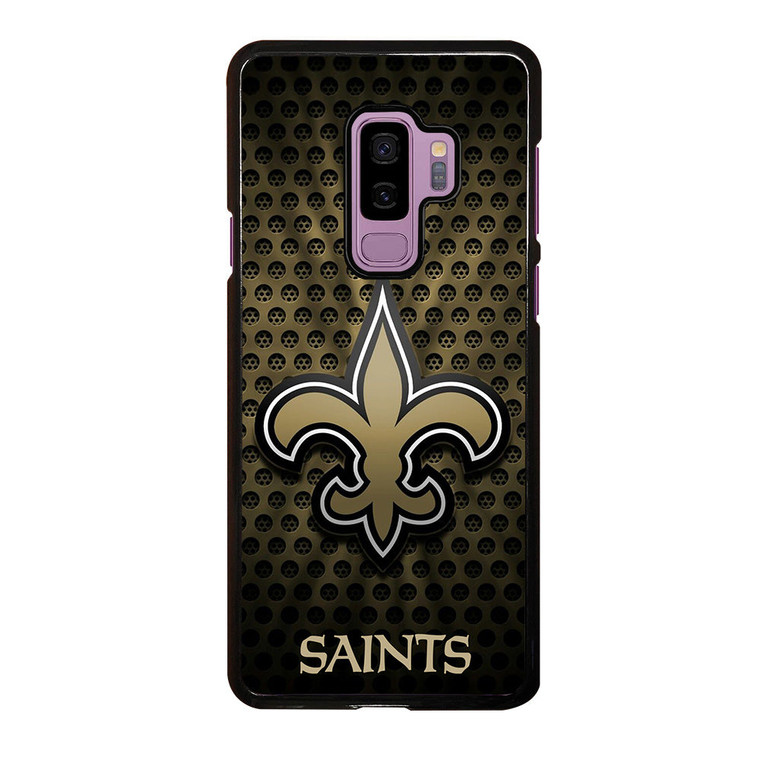 NEW ORLEANS SAINTS METAL Samsung Galaxy S9 Plus Case Cover