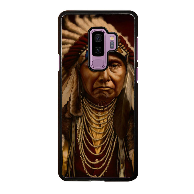 NATIVE AMERICAN PEOPLE Samsung Galaxy S9 Plus Case Cover