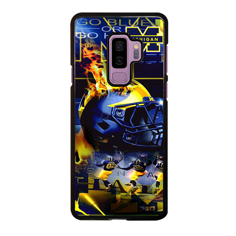 MICHIGAN WOLVERINES FOOTBALL Samsung Galaxy S9 Plus Case Cover